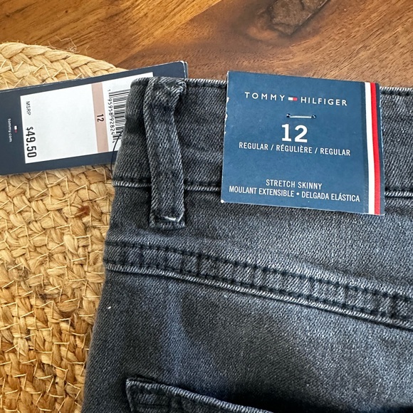 Tommy Hilfiger Boy Black Slim Jeans - Picture 4 of 8